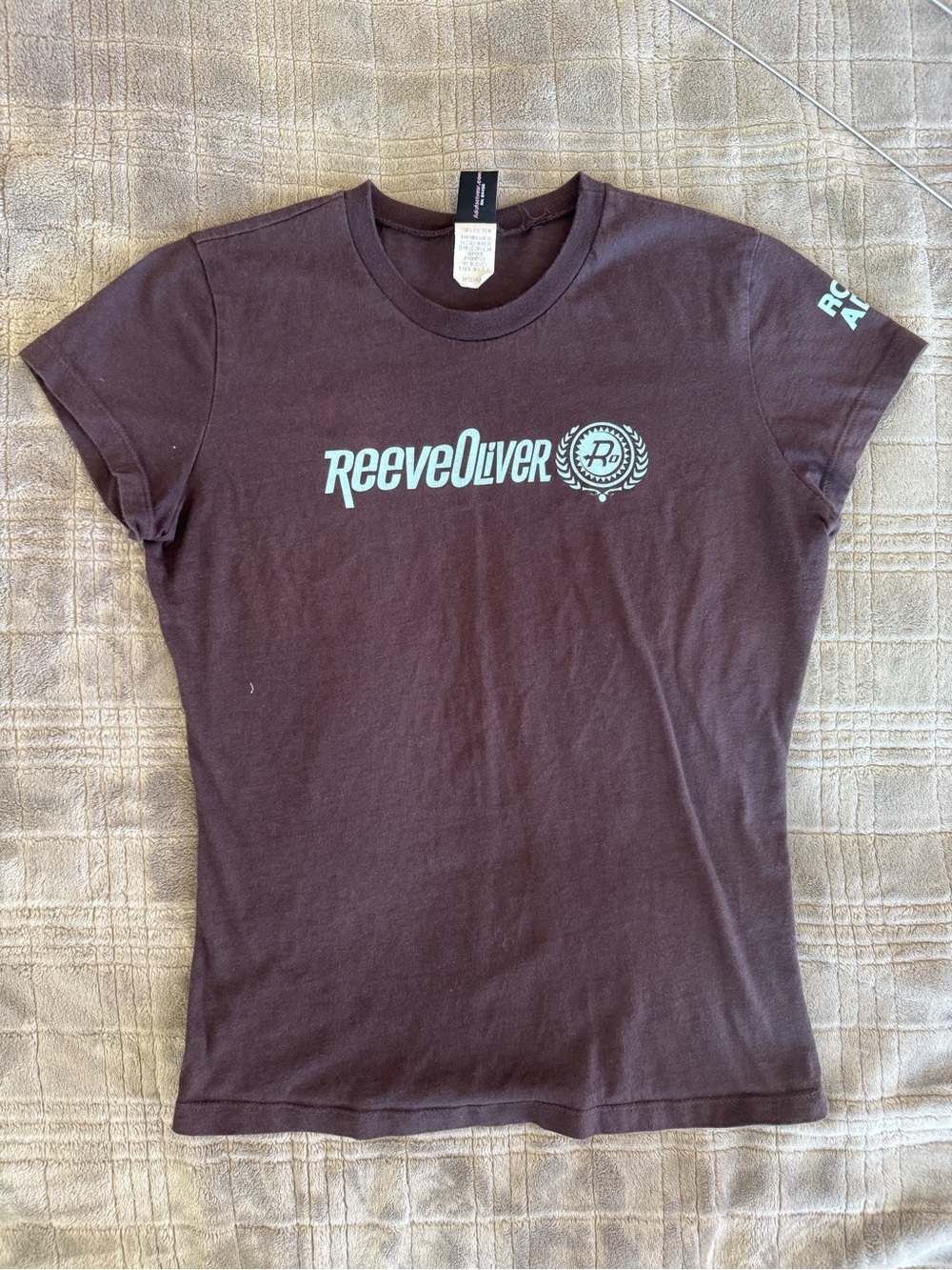 Y2K Reeve Oliver Baby Tee